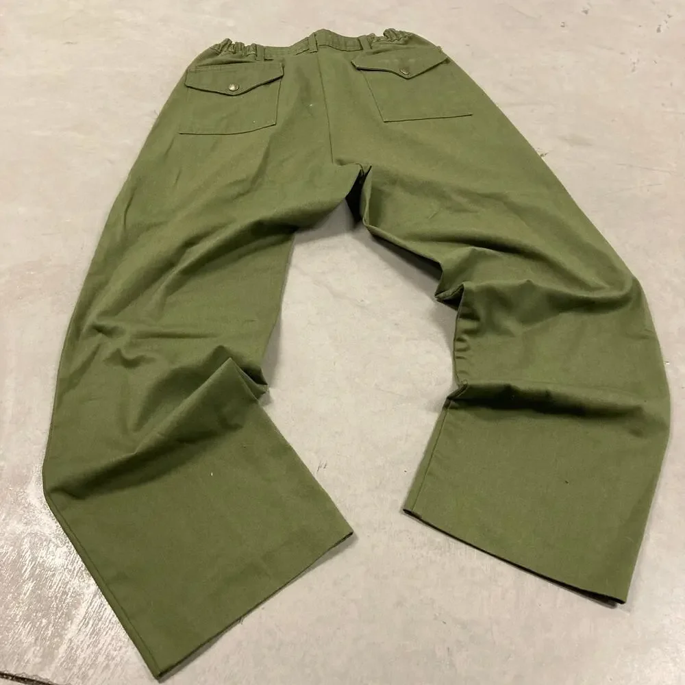 vintage green cargo pants 28x30